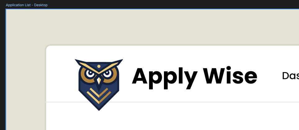 A screenshot of how the logo should appear.